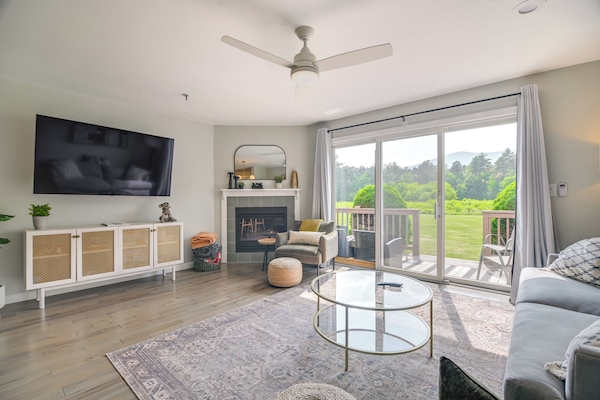 North Conway Vacation Rental | 2BR | 2BA | Stairs Required | 1,208 Sq Ft