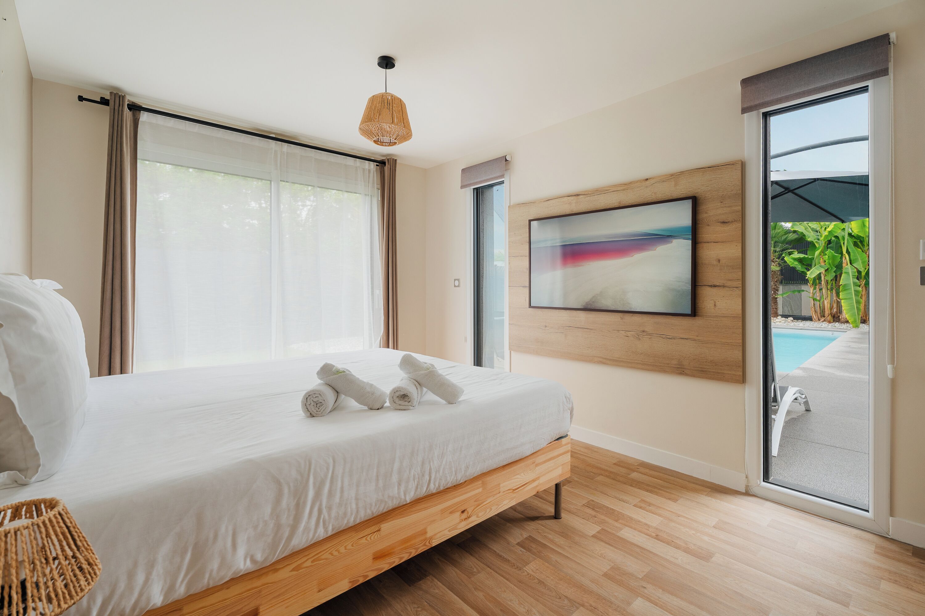 5 chambres, Wi-Fi gratuit, draps fournis