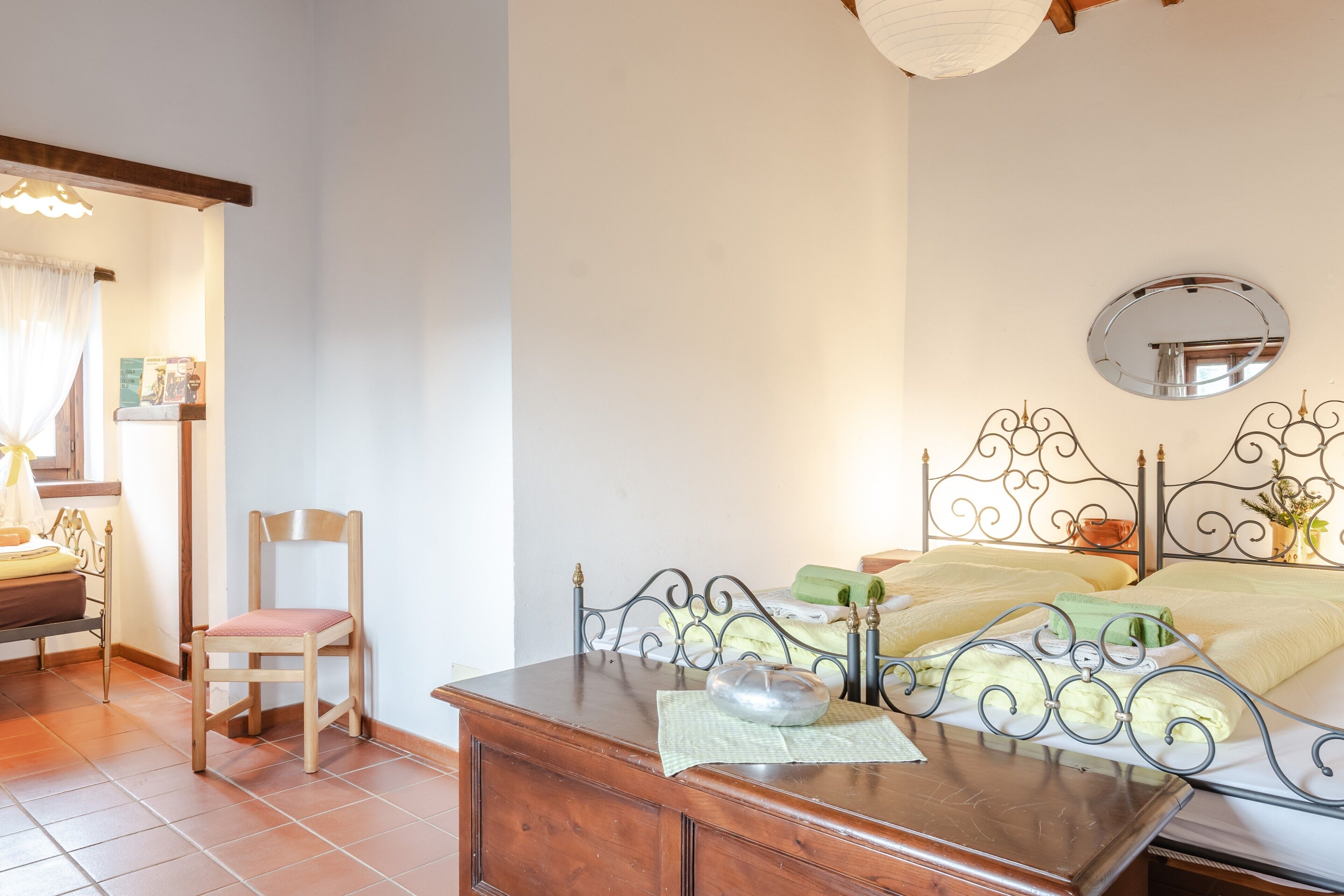 3 habitaciones y ropa de cama 