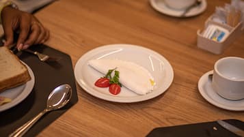 Frokostbuffé er inkludert hver dag