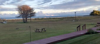 Oscoda Condo on the shore of Lake Huron. Ausable Township 800 feet of Beach.