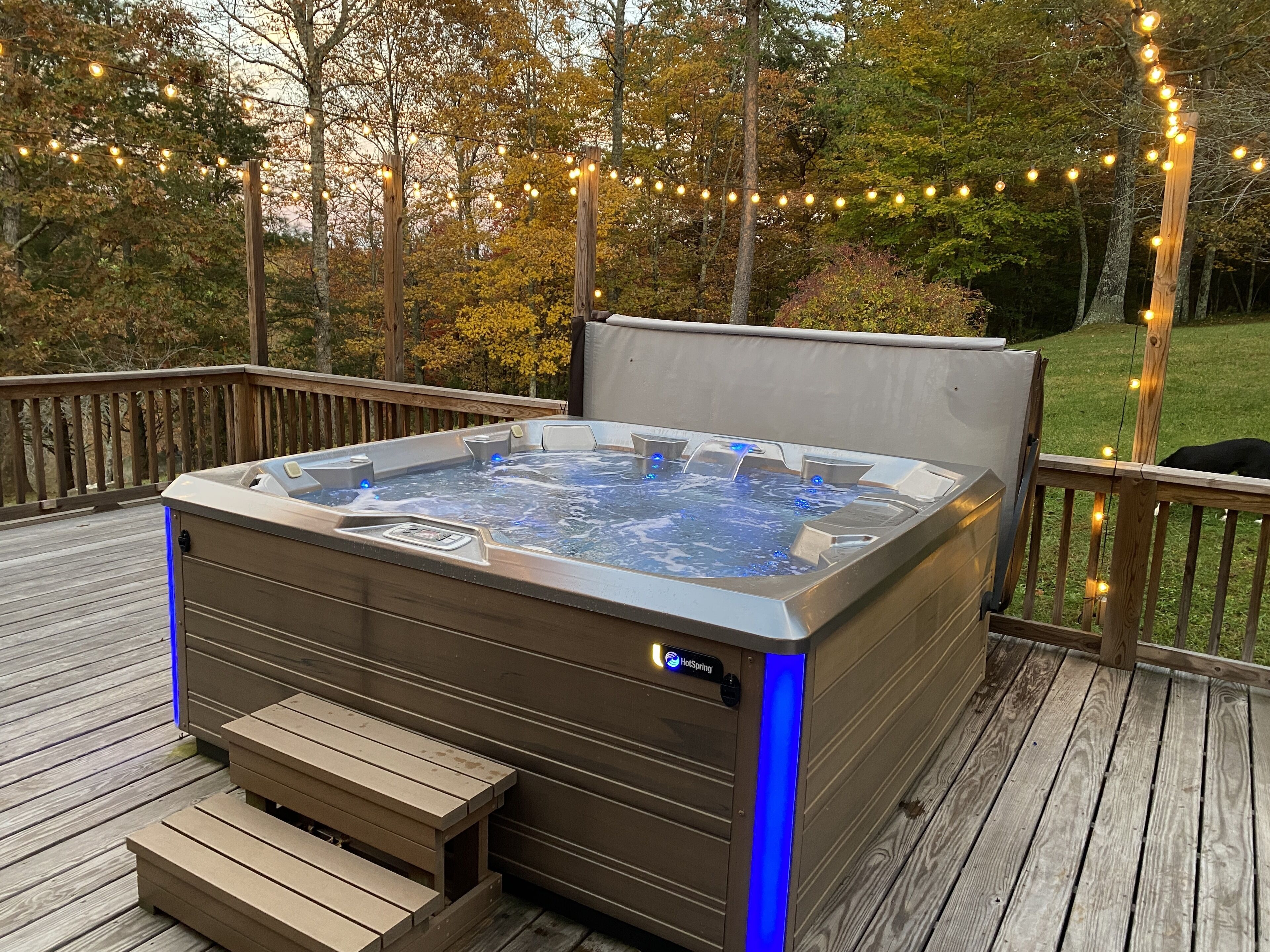 Bain à remous extérieur