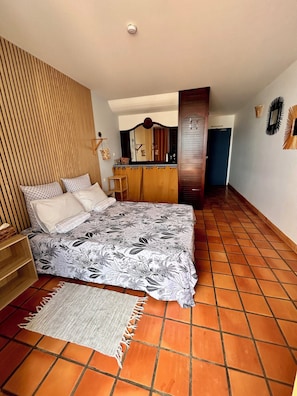 1 bedroom, desk, iron/ironing board, WiFi - Charmant Studio vue mer (La Trinité)