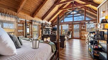 1 bedroom, in-room safe, iron/ironing board, travel crib