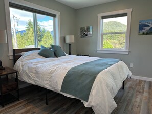 2 chambres, fer et planche à repasser, Wi-Fi gratuit, draps fournis
