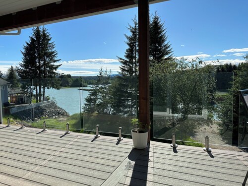 Eagle’s Nest River and Mountain View.  Walking distance to the Airport.
