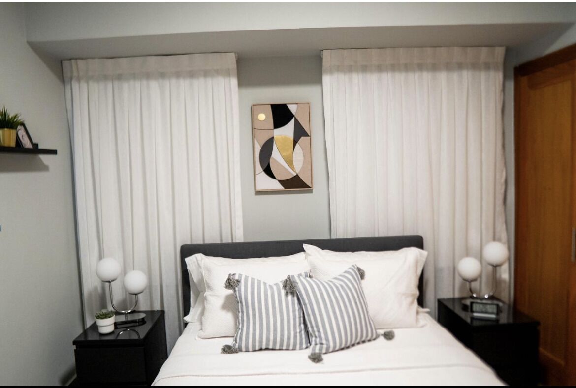 2 dormitorios, tabla de planchar con plancha, wifi gratis y ropa de cama