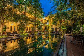 Outdoor wedding area - Samnak Lounge (Siem Reap)