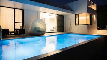 Luxury Villa | 2 bilik tidur, gebar bulu kapas, peti besi dalam bilik