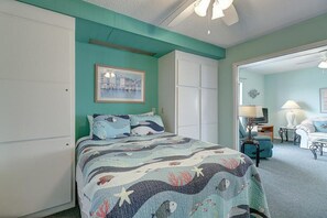 1 soverom og sengetøy