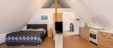 1 chambre, fer et planche à repasser, Wi-Fi gratuit, draps fournis