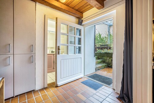 Ferienwohnung 'Alte Polsterei' mit Privatterrasse, Gemeinschaftsgarten und WLAN