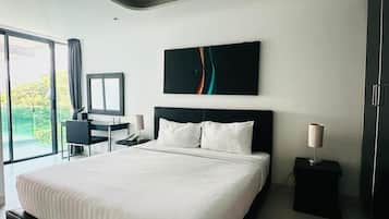 Deluxe-penthouselejlighed | 3 soveværelser, skrivebord, lydisolering, gratis Wi-Fi