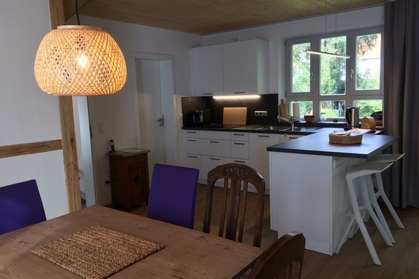 Ferienhaus „Am Saarbach“-Ess-/Küchenbereich