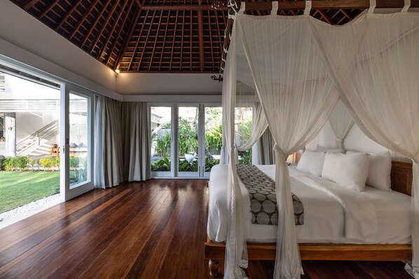 Vila, 5 kamar tidur, kolam renang pribadi | Seprai katun Mesir, seprai premium, dan brankas