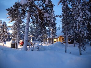 Overnatningsstedets område