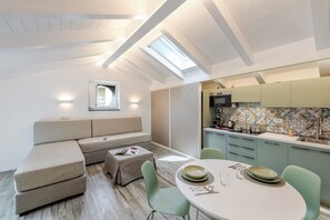 AGAVE APARTMENT | Private kitchen | Espresso maker, electric kettle - AGAVE B&B (Vico Equense)