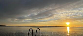 Strandnära Moderna Gästhus 300 m Från Vackra Stråvalla Strand. Husdjur Tillåtna!