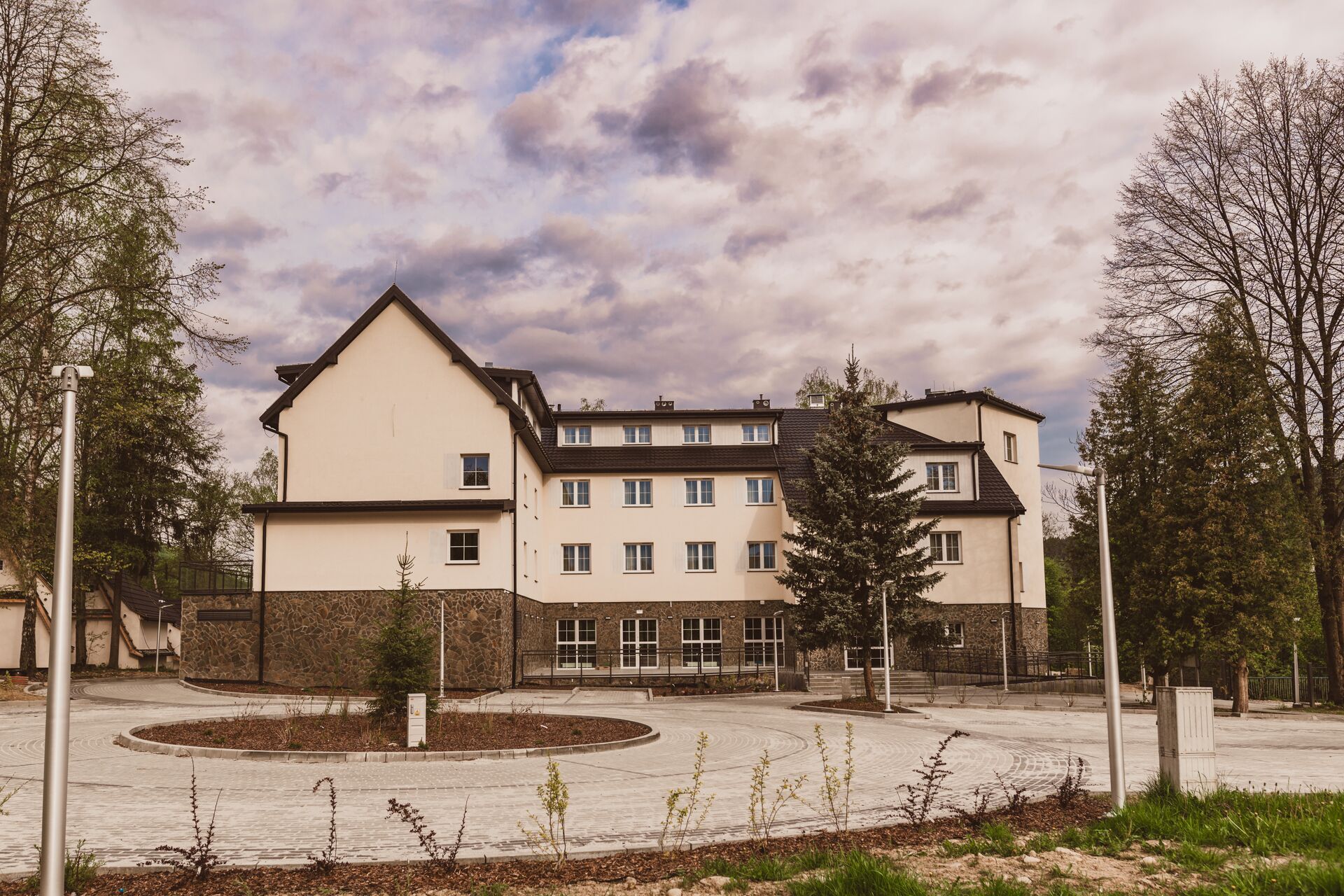 Voorkant van accommodatie