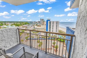 Signature Condo, 1 Bedroom, Balcony, Ocean View | Balcony - Ocean View 1BR Condo (Myrtle Beach)