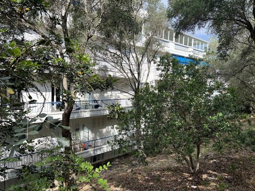 Charming apart in Nice most exclusive area,forest view, terrace,parking