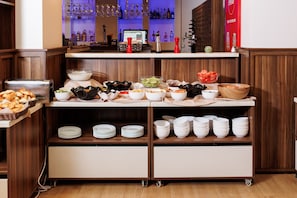 Gratis morgenmadsbuffet hver dag