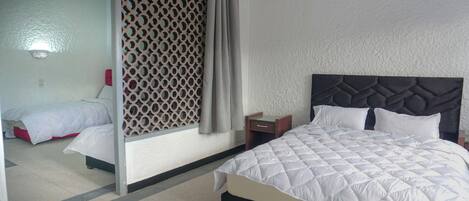 Free WiFi, bed sheets