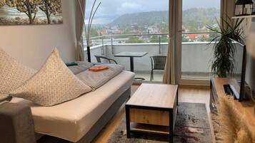 1 soveværelse, sengetøj