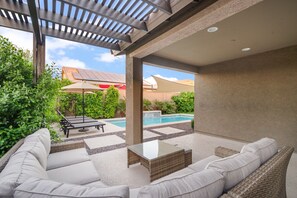 Terrace/patio - Stunning 5BR Home w/ Heated Pool! (Queen Creek)
