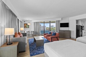 Internet, bed sheets - Deluxe Parlor Queen Efficiency 10th Flr (Myrtle Beach)