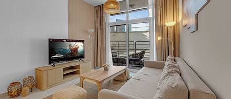 Smart TV 50 pulgadas con canales de televisión por cable, Netflix