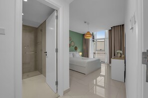 Apartamento Elite | 1 dormitorio, decoración individual, tabla de planchar con plancha