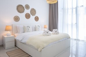 エリート アパートメント | 1 室のベッドルーム、客室ごとに異なる装飾、アイロン / アイロン台、WiFi (無料)