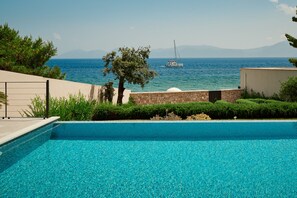 Pool - Exclusive Hvar Island Retreat with 4 Bedrooms,4 Baths, Private Pool, Sea Access. (Sucuraj, Hvar)