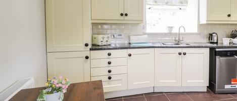 Dishwasher, cookware/dishes/utensils