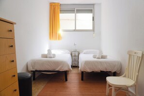 2 bedrooms, iron/ironing board, travel crib, free WiFi