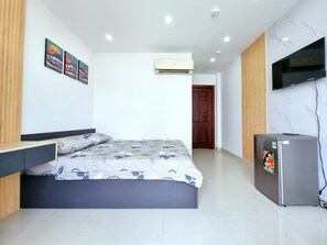 Deluxe-dobbeltværelse - byudsigt | Opholdsområde