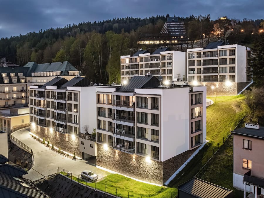 Fachada da propriedade