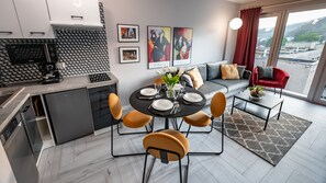 Apartment (Cicha 12/8A) | Wohnbereich | Flachbildfernseher
