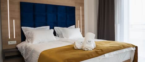 Suite familiale | 1 chambre, literie de qualité, lit avec matelas en mousse à mémoire