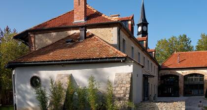 Studio duplex avec spa et cour privée