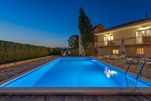 Piscine chauffée