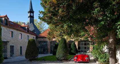 Studio dans les écuries du chùteau