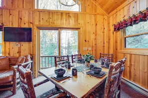 House (4 Bedrooms) | Interior - Lakefront Presque Isle Cabin w/ Private Dock (Presque Isle)