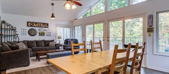 Riverfront Brookston Retreat w/ Deck & River Tubes