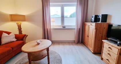 Ostsee Ferienwohnung Achtern Diek 2 in 1. Reihe an der Ostsee