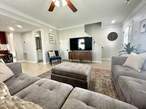 Smart-tv en een kantoor