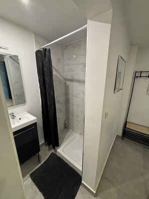 Towels, soap, toilet paper