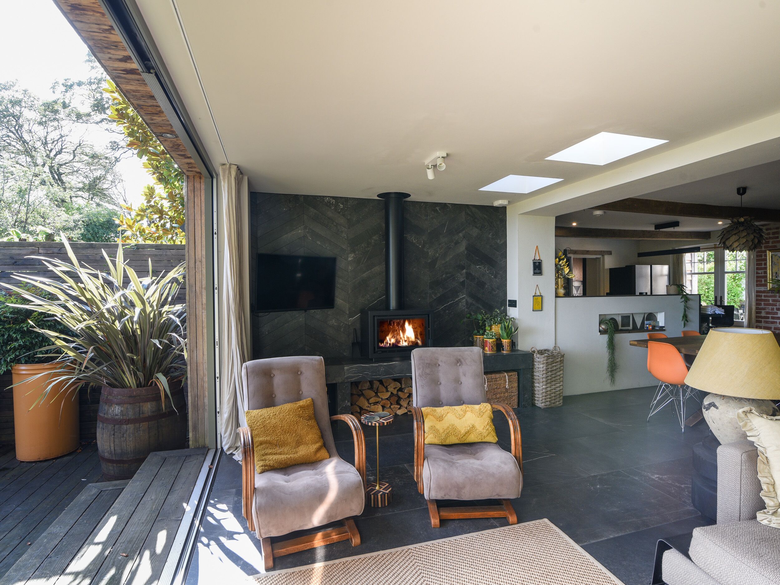 Vista desde la propiedad