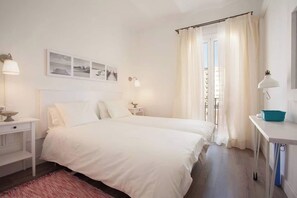 2 bedrooms, iron/ironing board, travel crib, free WiFi